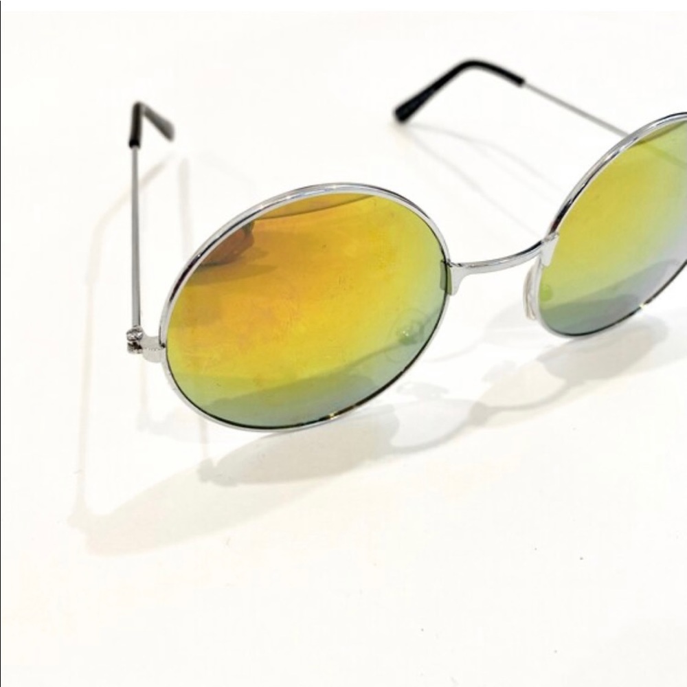 90s circle mirror sunglasses
